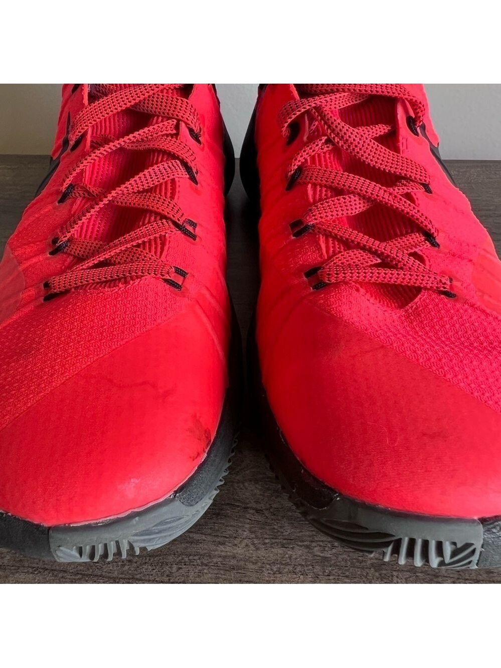 Nike Men's Hyperdunk Bright Crimson Basketball Shoe Size 8 #687 - Picture 5 of 10
